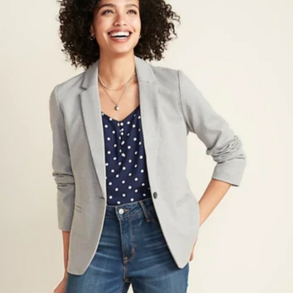 Old Navy Women's Grey Blazer